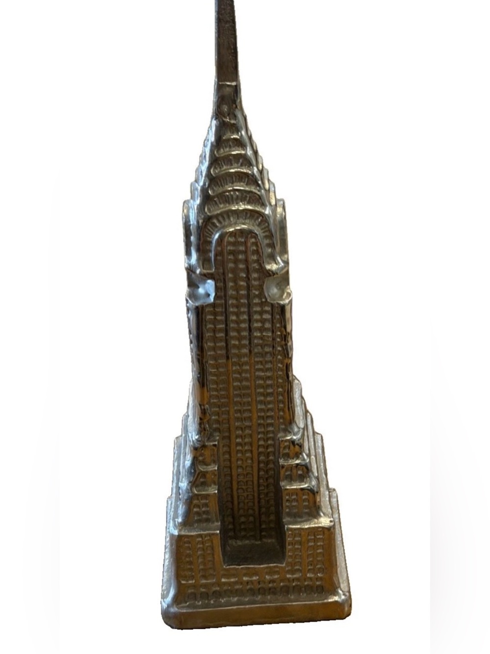 Chrysler Building Metal Replica Collectible Model New York City Landmark Blding